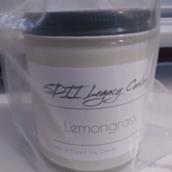 Brand New!! Lemongrass Scented Candles (Organza) - Picture 2 of 5